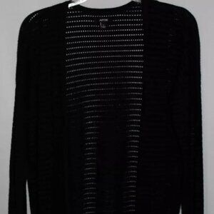 Apt 9 women open front long sleeve sweater Small open knit 28" length